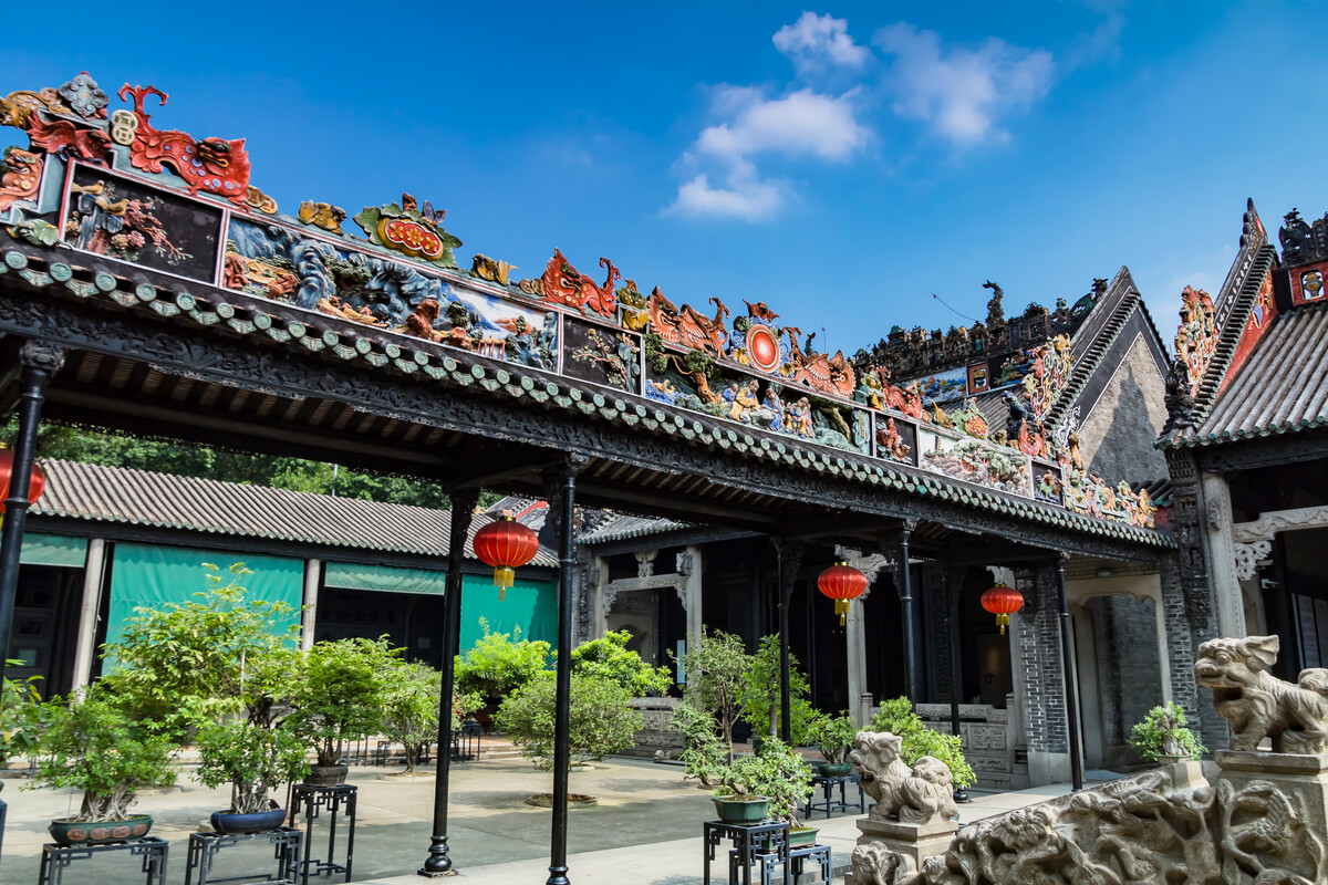 陈家祠内景 陈家祠内景