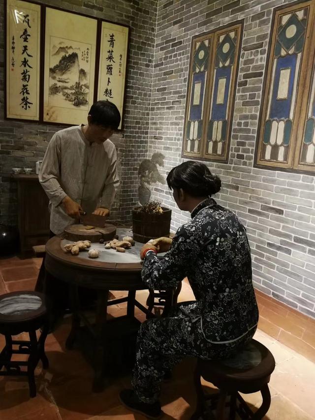 凉茶制作场景 凉茶制作场景