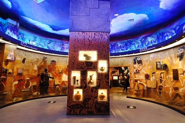 博物馆展厅一角