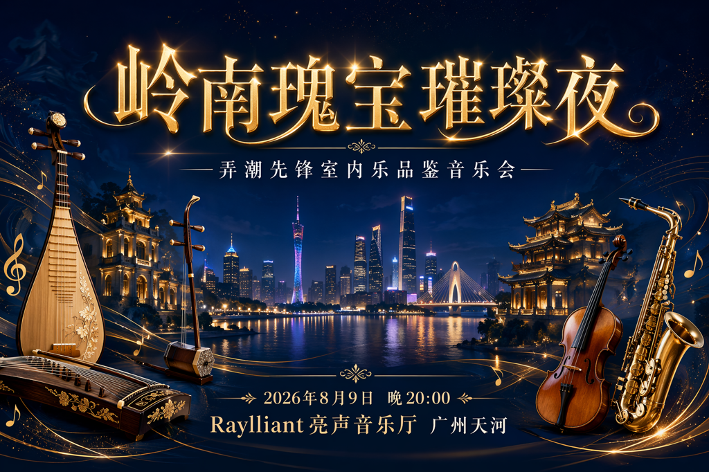 岭南瑰宝璀璨夜·室内乐品鉴音乐会